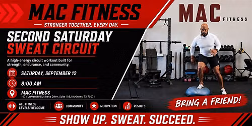 Second Saturdays: Sweat Circuit Training