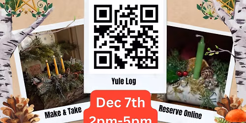 Yule make & take workshop