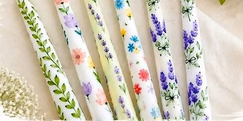 Painted Candles