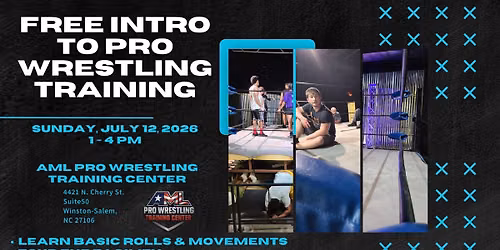 FREE Intro to Pro Wrestling Training Class