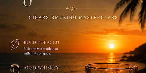 Cigars and Sunsets  Masterclass and Trivia Night