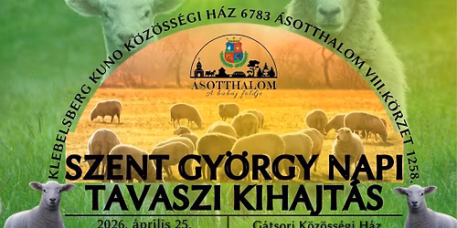 \ud83d\udc11SZENT GY\u00d6RGY NAPI TAVASZI KIHAJT\u00c1S \ud83d\udc02