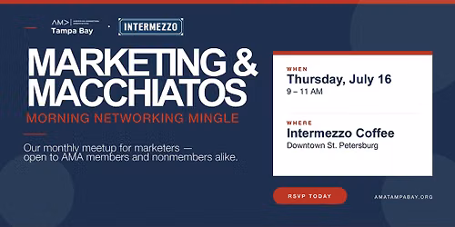 Marketers & Macchiatos: Morning Networking Mixer at Intermezzo Coffee