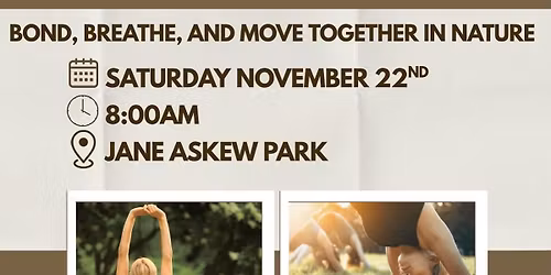 Mommy & Me Pilates in the park