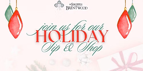 Holiday Sip & Shop
