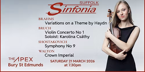 Suffolk Sinfonia Spring Concert