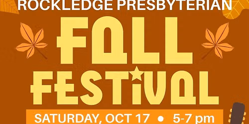 Rockledge Presbyterian Fall Festival! \ud83c\udf83 