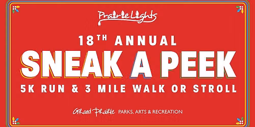 Sneak-A-Peek 3-Mile Walk