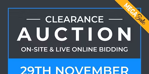 CLEARANCE AUCTION 