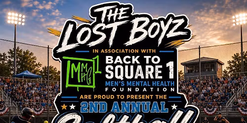 Lost Boyz present 2nd Annual Softball Classic for Men's Mental Health Charity tournament