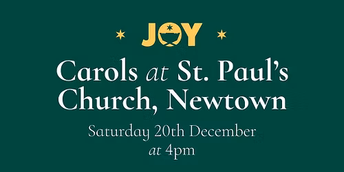 Carols at St. Paul\u2019s Church, Newtown