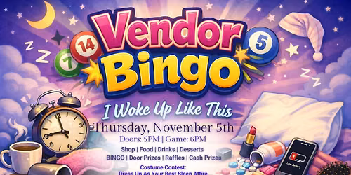 Vendor Bingo Galesburg November 