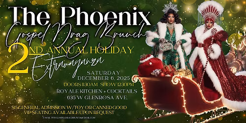The Phoenix Gospel Drag Brunch Holiday Extravaganza