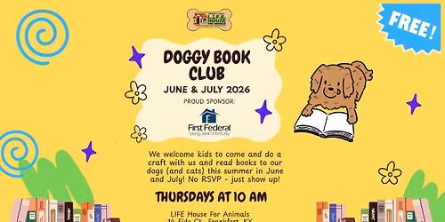 Doggy Book Club (7\/16) - Sponsored By First Federal