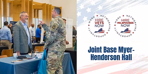 2026 HIRE VETS NOW - Joint Base Myer-Henderson Hall Registration