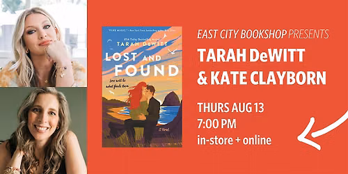 Hybrid Event: Lost and Found, Tarah DeWitt