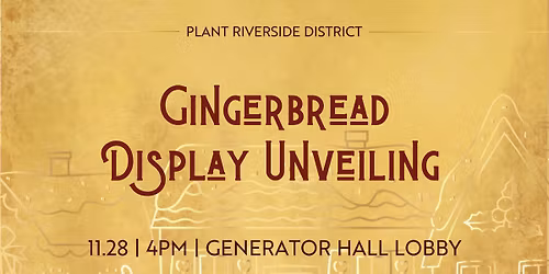 Gingerbread Display Unveiling