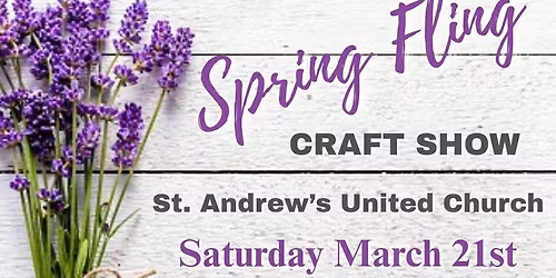 Spring Fling Craft Show