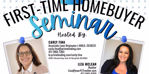 First-Time Homebuyer Seminar