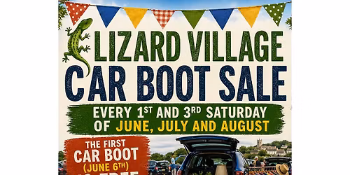 The Hut's Summer Car Boot Sales