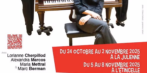 L\u00e0 o\u00f9 j'ai peur j'irai - Une pi\u00e8ce de th\u00e9\u00e2tre musical de M\u00e9lanie Chappuis