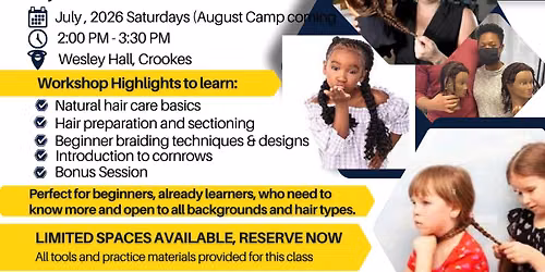 HAIR BRAIDING CLASS - LEARN THE CORRECT WAY, DESIGNS & MORE