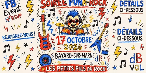 Soir\u00e9e concert 100% PUNK-ROCK