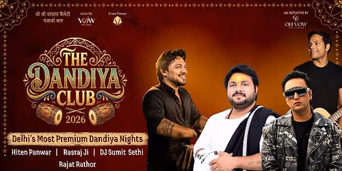 Bhajan Clubbing & Dandiya Nights by Dandiya Club