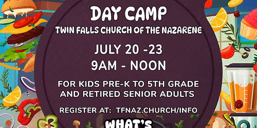 Kid's Day Camp - What's Cookin'?