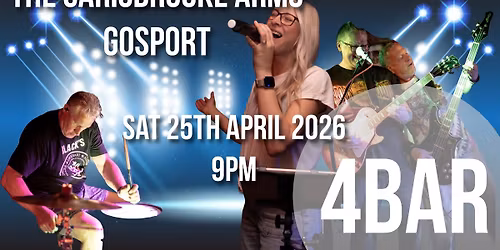 4Bar plays the Carisbrooke Arms