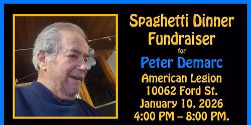 Spaghetti Dinner Fundraiser for Peter Demarc