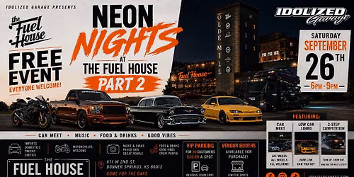 IDOLIZED GARAGE PRESENTS: NEON NIGHTS AT THE FUEL HOUSE PART 2