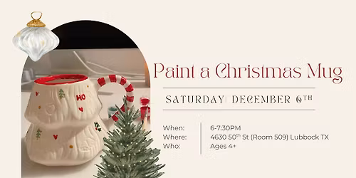 Paint a Christmas Mug at Mauch Studio
