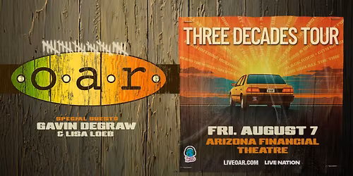 O.A.R. Three Decades Tour