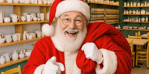 Santa is Coming to Color Me Mine - Denville