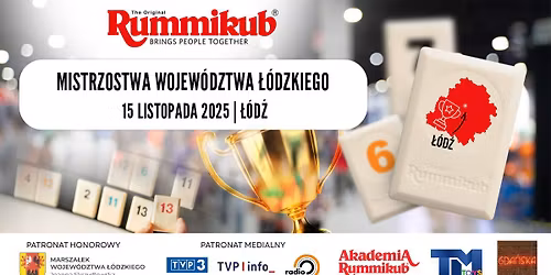 I Mistrzostwa Wojew\u00f3dztwa \u0141\u00f3dzkiego w Rummikub pod Honorowym Patronatem Marsza\u0142ka Wojew\u00f3dztwa