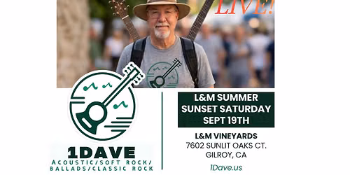 L&M Vineyards Summer Sunset Saturday