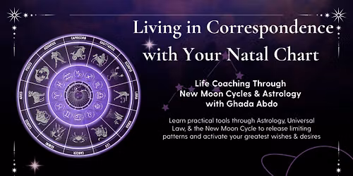Living in Correspondence with Your Natal Chart