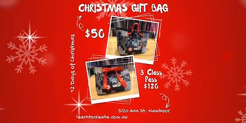 Christmas Gift Bag Workshop