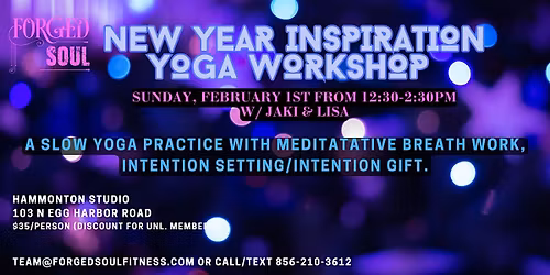 New Year Inspiration Yoga Workshop