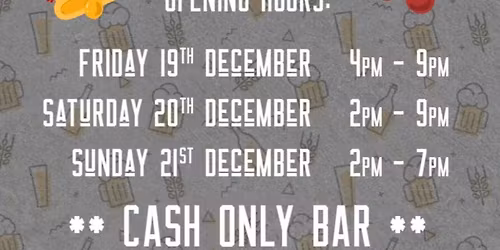 December Taproom Pop Up! \ud83c\udf84\u2603\ufe0f\ud83c\udf7b