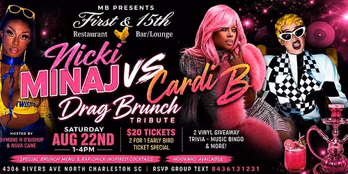 Nicki Minaj vs. Cardi B Drag Brunch Tribute