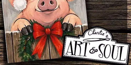 Christmas Pig Painting Event @ Black Draft Distillery WV