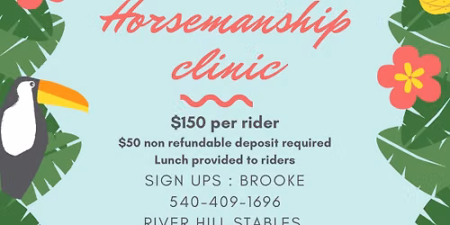 Horsemanship Clinic @ River Hill Stables