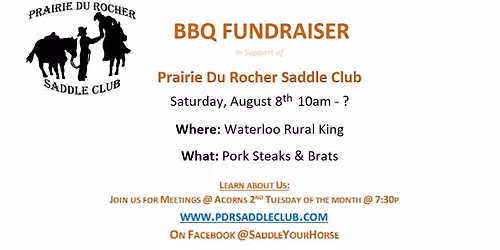 PDRSC BBQ Fundraiser