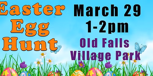 Easter Egg Hunt at Old Falls Village Park