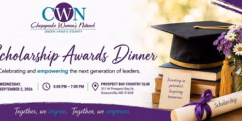CWN Scholarship Award Dinner at Prospect Bay Country Club