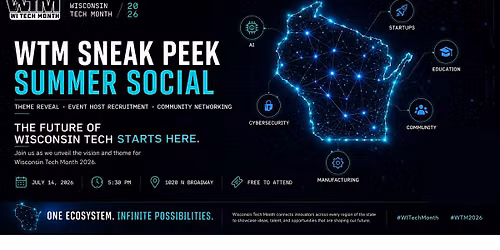Wisconsin Tech Month Sneak Peek Summer Social