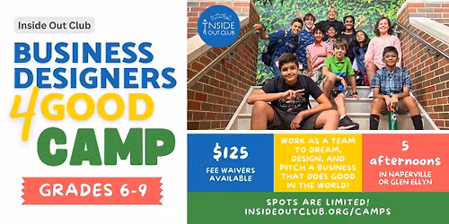 Business Designers 4 Good Summer Camp