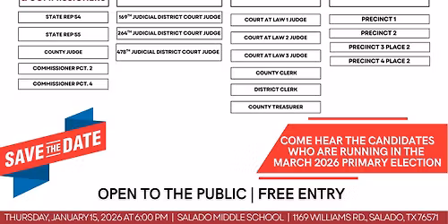 Bell County Candidate Forum